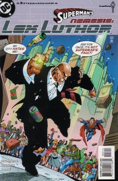 Superman's Nemesis: Lex Luthor Lex Luthor: Dark Victory, Coming Apart |  Issue#3 | Year:1999 | Series: Superman | Pub: DC Comics