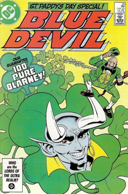 Blue Devil St. Patrick's Day Special |  Issue#25A | Year:1986 | Series:  | Pub: DC Comics