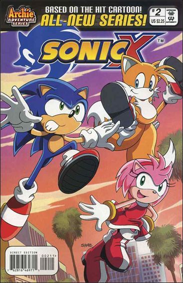 Sonic X  |  Issue#2 | Year:2008 | Series: Sonic The Hedgehog | Pub: Archie Comic Publications