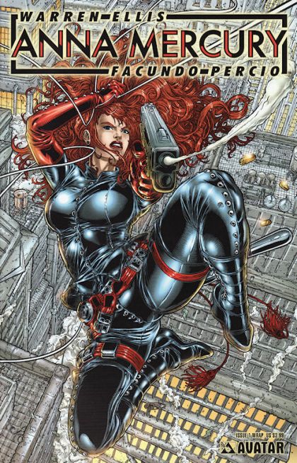 Anna Mercury, Vol. 1 The Cutter |  Issue#1B | Year:2008 | Series:  | Pub: Avatar Press