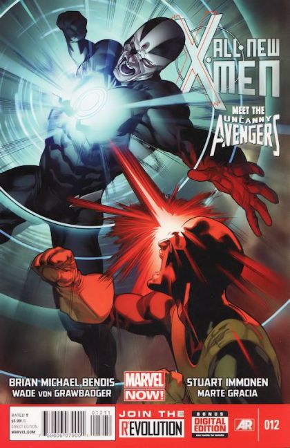 All-New X-Men, Vol. 1 All-New X-Men vs. Uncanny Avengers |  Issue#12A | Year:2013 | Series: X-Men | Pub: Marvel Comics