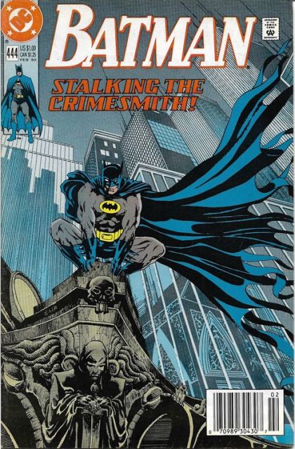 Batman, Vol. 1 Stalking The Crimesmith!, Crimesmith and Punishment |  Issue#444B | Year:1989 | Series: Batman | Pub: DC Comics |