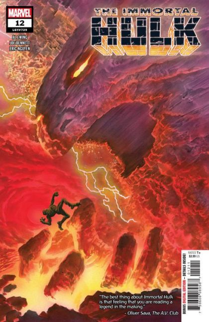 The Immortal Hulk Hulk in Hell, All On That Day |  Issue#12A | Year:2019 | Series:  | Pub: Marvel Comics