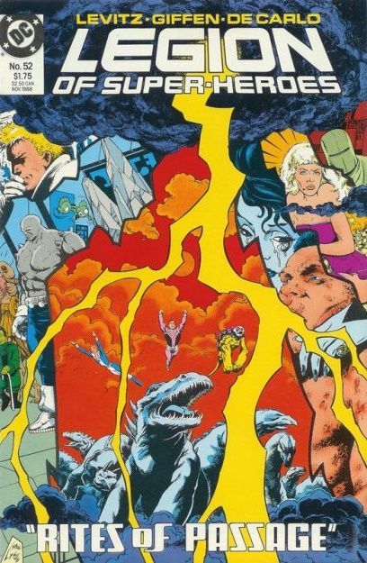 Legion of Super-Heroes, Vol. 3 Rites of Passage |  Issue#52 | Year:1988 | Series: Legion of Super-Heroes | Pub: DC Comics