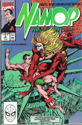 Namor, The Sub-Mariner Eagle's Wing And Lion's Claw |  Issue#2A | Year:1990 | Series: Sub-Mariner | Pub: Marvel Comics |