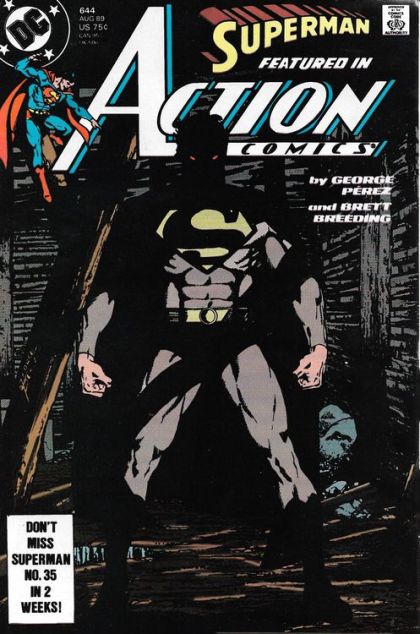 Action Comics, Vol. 1 Doppelganger |  Issue#644A | Year:1989 | Series:  |