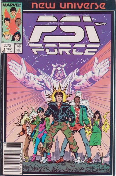 Psi Force "Hour of the Wolf!" |  Issue#1B | Year:1986 | Series: New Universe |