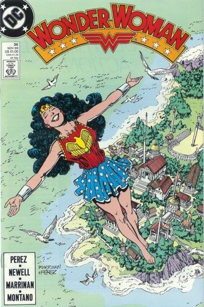 Wonder Woman, Vol. 2 Changes In the Wind |  Issue#36A | Year:1989 | Series: Wonder Woman | Pub: DC Comics