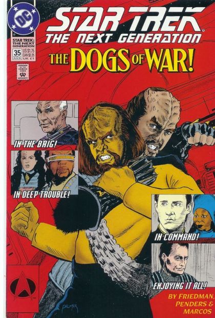 Star Trek: The Next Generation, Vol. 2 The Dogs Of War |  Issue#35A | Year:1992 | Series: Star Trek |