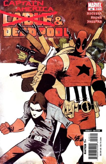 Cable & Deadpool Band of (oh) Brothers |  Issue#45A | Year:2007 | Series:  | Pub: Marvel Comics |