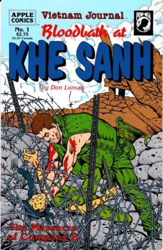 Vietnam Journal: Bloodbath at Khe Sahn  |  Issue#1 | Year:1993 | Series:  | Pub: Apple Comics