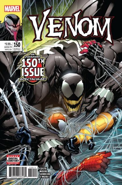 Venom, Vol. 3 Heart of Darkness |  Issue#150A | Year:2017 | Series: Venom | Pub: Marvel Comics | Regular Gerardo Sandoval Cover