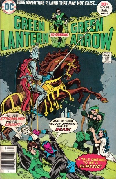 Green Lantern, Vol. 2 The Legend Of The Green Arrow |  Issue#92 | Year:1977 | Series: Green Lantern | Pub: DC Comics