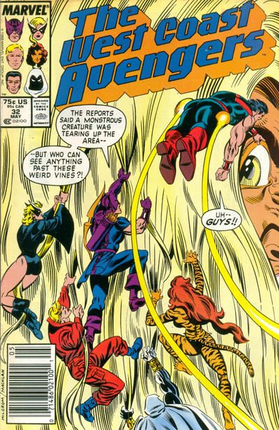 The West Coast Avengers, Vol. 2 Buried Monsters |  Issue#32B | Year:1988 | Series:  |