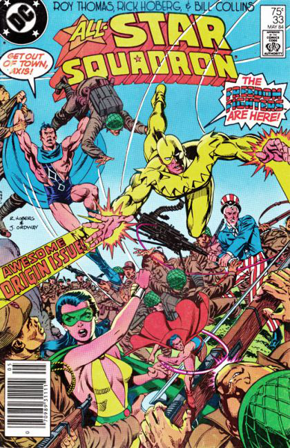 All-Star Squadron Crisis on Earth-X, The Battle of Santa Barbara - Times Two! |  Issue#33B | Year:1984 | Series:  |