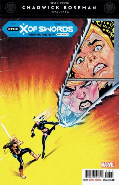 New Mutants, Vol. 4 X of Swords - X of Swords, Part 7 |  Issue#13A | Year:2020 | Series: New Mutants | Pub: Marvel Comics | Regular Mike Del Mundo Cover