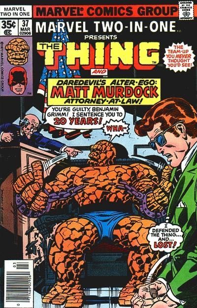 Marvel Two-In-One, Vol. 1 Game Point! |  Issue#37B | Year:1977 | Series: Marvel Two-In-One | Pub: Marvel Comics
