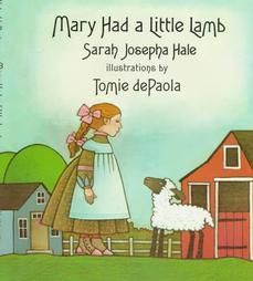Mary Had a Little Lamb by Sarah Josepha Hale | Pub:Holiday House | Pages: | Condition:Good | Cover:HARDCOVER