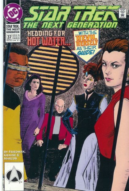Star Trek: The Next Generation, Vol. 2 Consorting With The Devil |  Issue#37A | Year:1992 | Series: Star Trek |