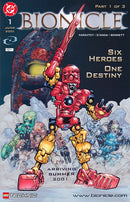 Bionicle The Coming of the Toa |  Issue