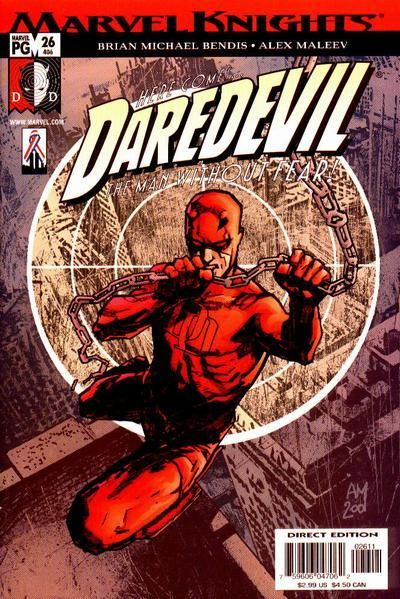 Daredevil, Vol. 2 Underboss, Part One |  Issue#26A | Year:2001 | Series: Daredevil | Pub: Marvel Comics |