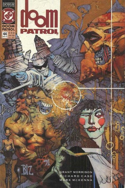 Doom Patrol, Vol. 2 Voices |  Issue#44 | Year:1991 | Series: Doom Patrol | Pub: DC Comics