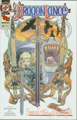 Dragonlance The Sword of the Kinslayer, Part Three |  Issue#32 | Year:1991 | Series: Dragonlance | Pub: DC Comics