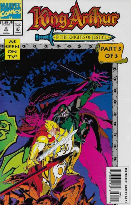 King Arthur and the Knights of Justice Crescendo |  Issue#3A | Year:1994 | Series: King Arthur |