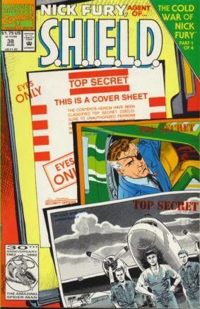 Nick Fury Agent of Shield, Vol. 4 The Cold War Of Nick Fury, The Fourth Horseman |  Issue#38 | Year:1992 | Series: Nick Fury - Agent of S.H.I.E.L.D. |