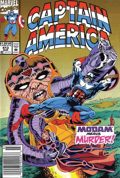 Captain America, Vol. 1 Hostile Takeover |  Issue#413B | Year: | Series: Captain America |
