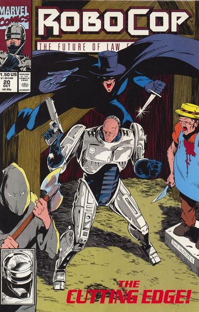 Robocop The Cutting Edge |  Issue#20 | Year:1991 | Series:  | Pub: Marvel Comics