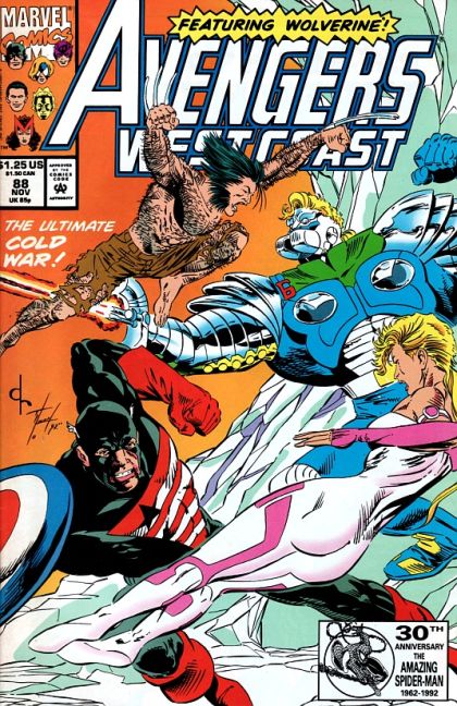 The West Coast Avengers, Vol. 2 The Second Cold War |  Issue#88A | Year:1992 | Series:  |
