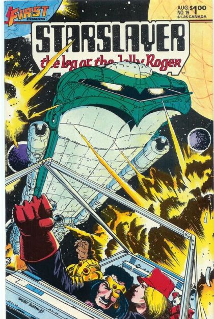 Starslayer, Vol. 1 Old Business |  Issue#19 | Year:1984 | Series: Starslayer | Pub: First Comics |