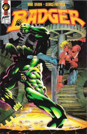 Badger, Vol. 1 Foot Soldier |  Issue#68 | Year:1991 | Series:  | Pub: First Comics