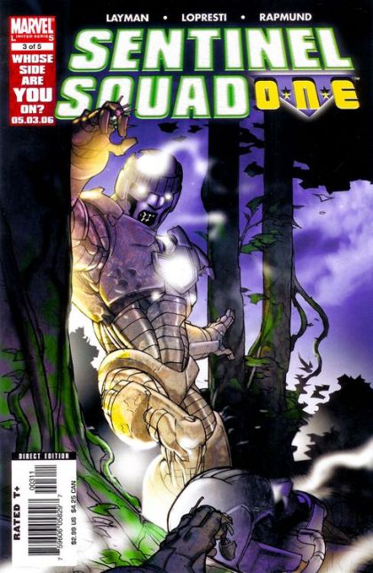 Sentinel Squad O*N*E Decimation - Savagery |  Issue#3 | Year:2006 | Series:  | Pub: Marvel Comics |