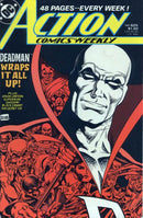Action Comics, Vol. 1 The Law / Shazam / For Whom the Toll Builds / Out of the Frying Pan... / Deadman, Part 7: Tickle, Tickle / Knock 'em Dead, Part 2 |  Issue