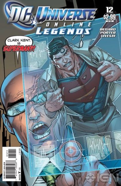DC Universe: Online Legends "...Clark Kent Is Superman!" |  Issue#12 | Year:2011 | Series:  | Pub: DC Comics