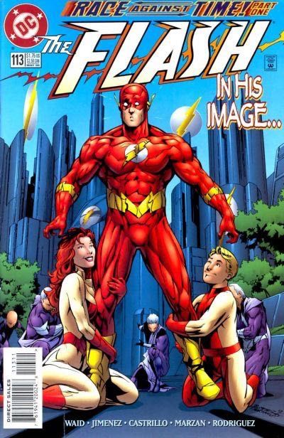 Flash, Vol. 2 Race Against Time, Chapter 1: Wallyworld |  Issue#113A | Year:1996 | Series: Flash | Pub: DC Comics