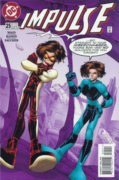 Impulse You and Me Against the World |  Issue#25 | Year:1997 | Series: Teen Titans | Pub: DC Comics