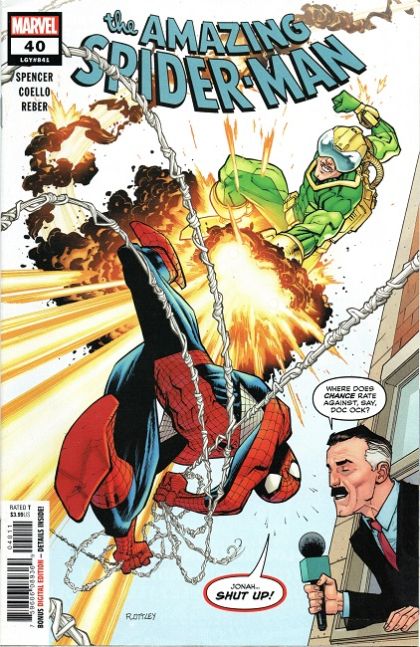 The Amazing Spider-Man, Vol. 5 Breaking News, Part 3 |  Issue#40A | Year:2020 | Series: Spider-Man | Pub: Marvel Comics | Regular Ryan Ottley Cover