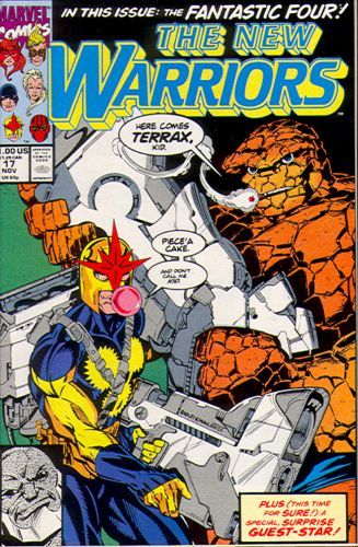 The New Warriors, Vol. 1 Sore Winners |  Issue#17A | Year:1991 | Series: New Warriors |