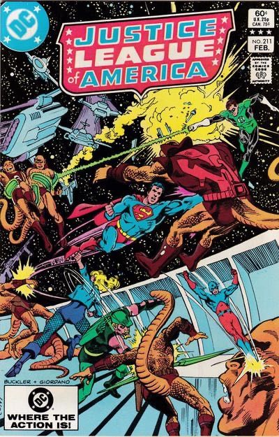 Justice League of America, Vol. 1 The Devil's Bargain |  Issue#211A | Year:1982 | Series: Justice League | Pub: DC Comics | Direct Edition
