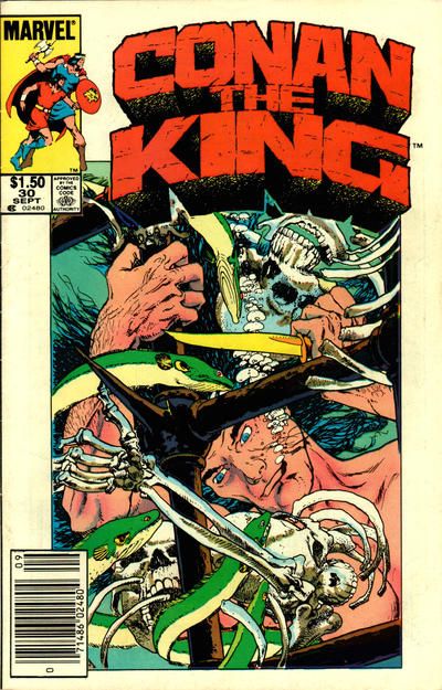 King Conan / Conan the King Revenge On The Black River |  Issue#30C | Year:1985 | Series: Conan | Pub: Marvel Comics | Canadian Price Variant