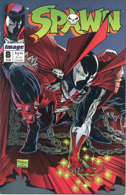 Spawn In Heaven (Everything Is Fine) |  Issue#8A | Year:1993 | Series: Spawn | Pub: Image Comics