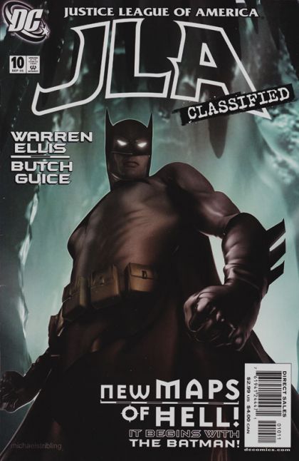JLA Classified New Maps of Hell!, Part One |  Issue#10 | Year:2005 | Series: JLA | Pub: DC Comics
