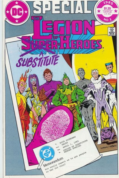 Legion of Substitute Heroes Special You Can't Keep A Good Villain Down |  Issue#1A | Year:1985 | Series:  | Pub: DC Comics |