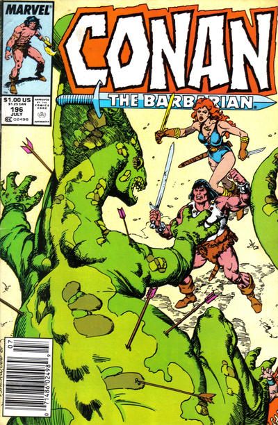 Conan the Barbarian, Vol. 1 The Beast |  Issue#196B | Year:1987 | Series: Conan | Pub: Marvel Comics