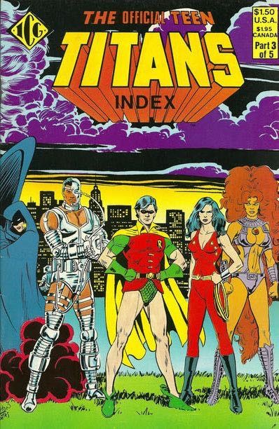 Official Teen Titans Index  |  Issue#3 | Year:1985 | Series: Teen Titans | Pub: Eclipse Comics