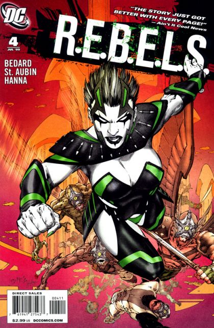 R.E.B.E.L.S., Vol. 2 From Beyond |  Issue#4 | Year:2009 | Series:  | Pub: DC Comics
