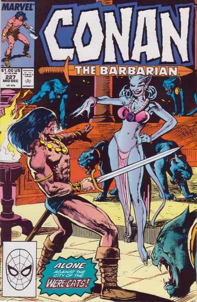 Conan the Barbarian, Vol. 1 Catspaw |  Issue#227A | Year:1989 | Series: Conan | Pub: Marvel Comics